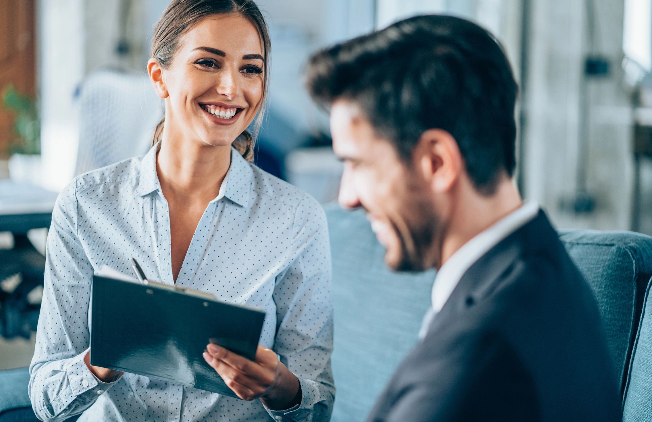 Business client testimonial