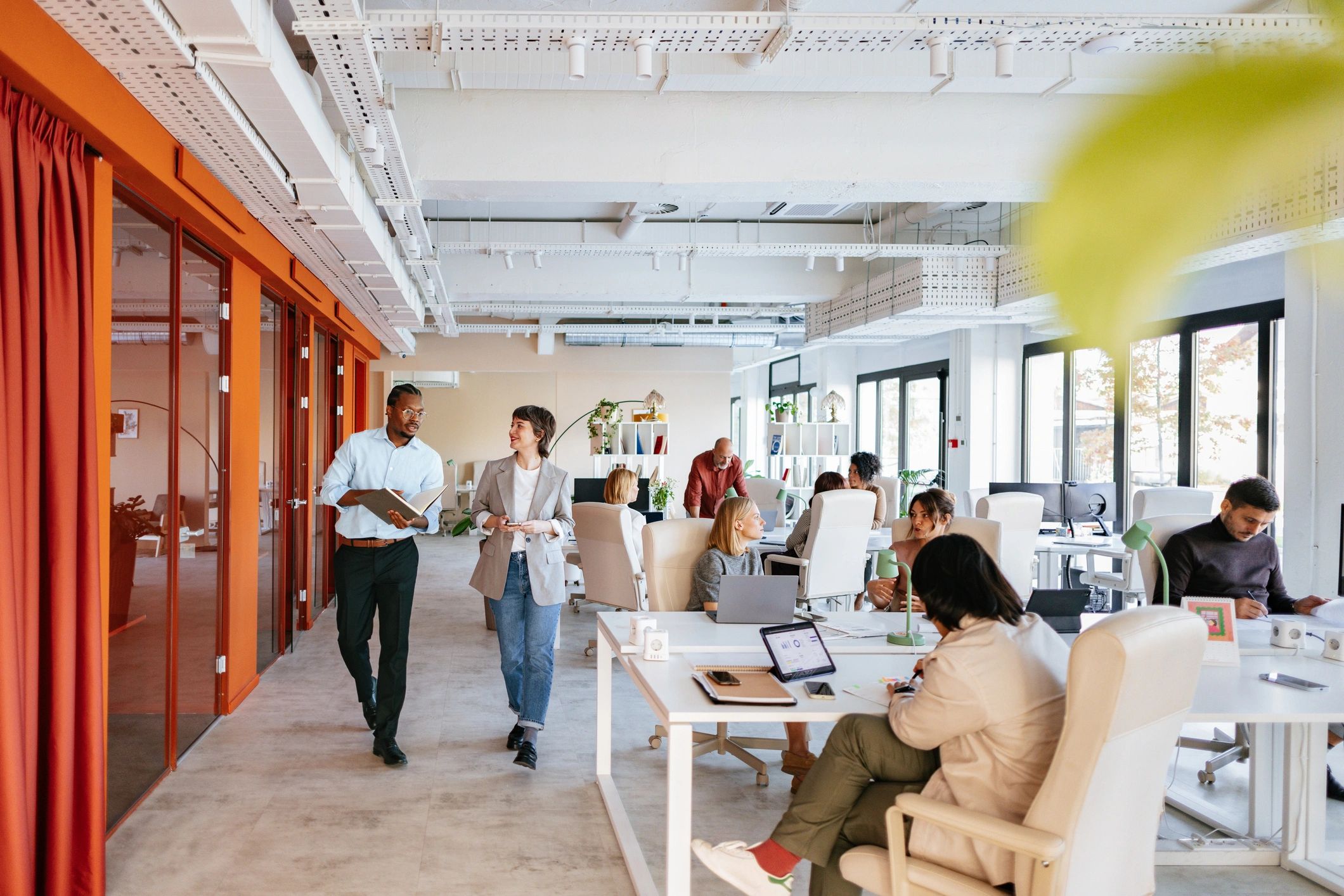 modern business consulting office
