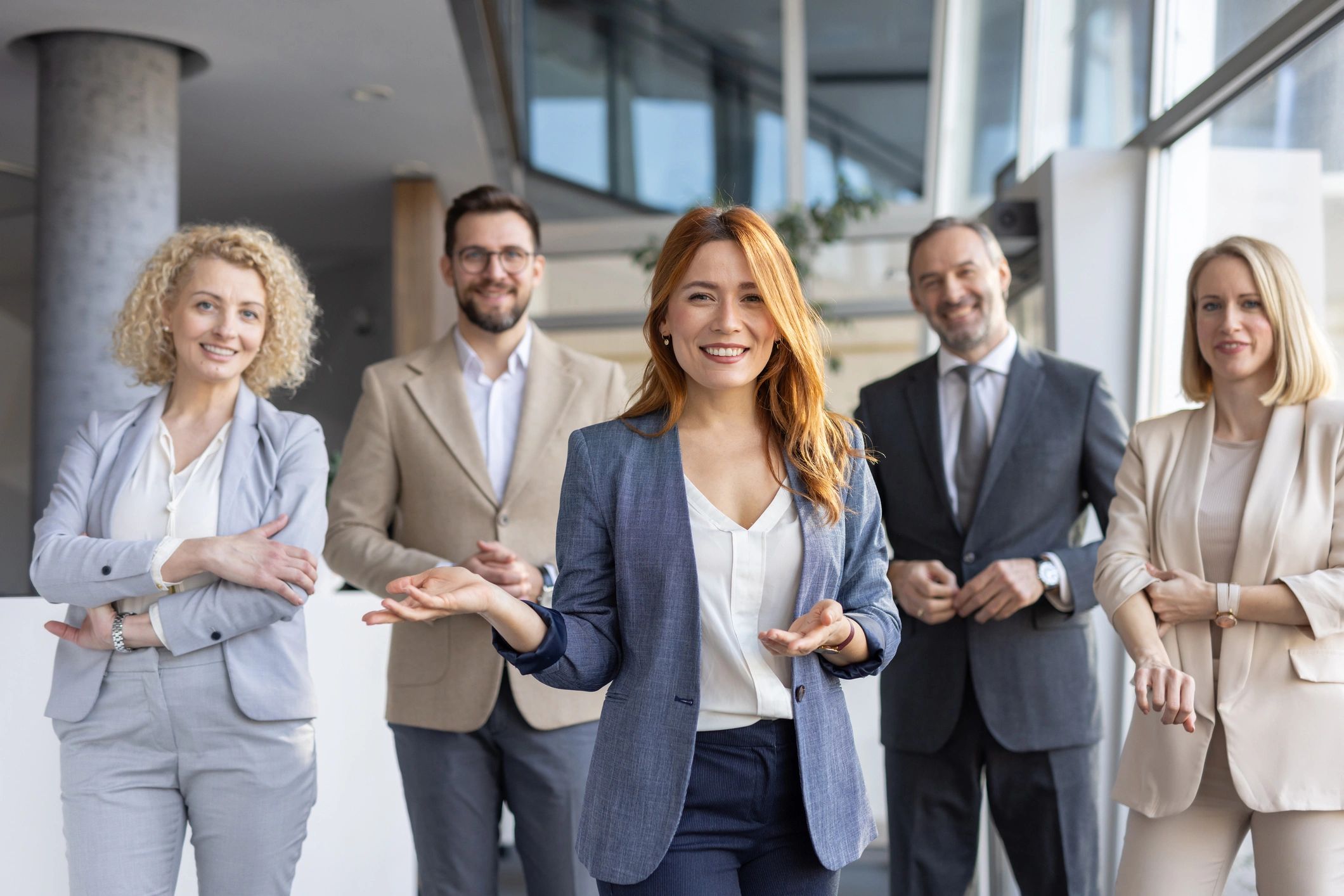 Executive leadership professional portrait